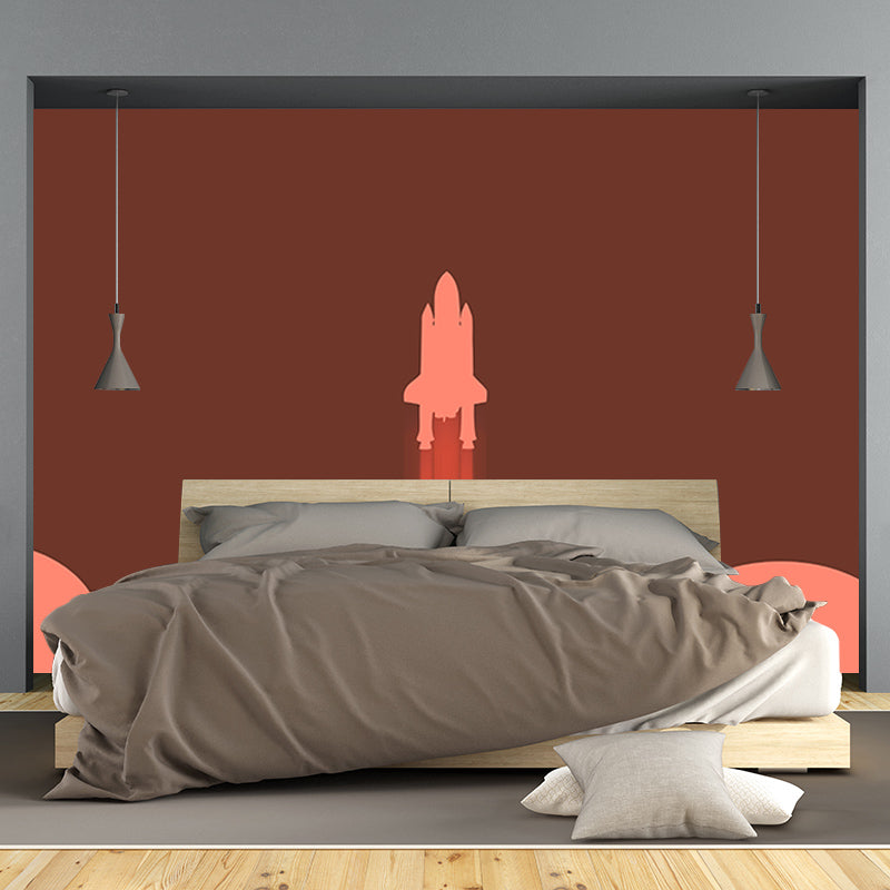 Children's Room Decoration Space Wallpaper Mural Creative Universe Wall Covering