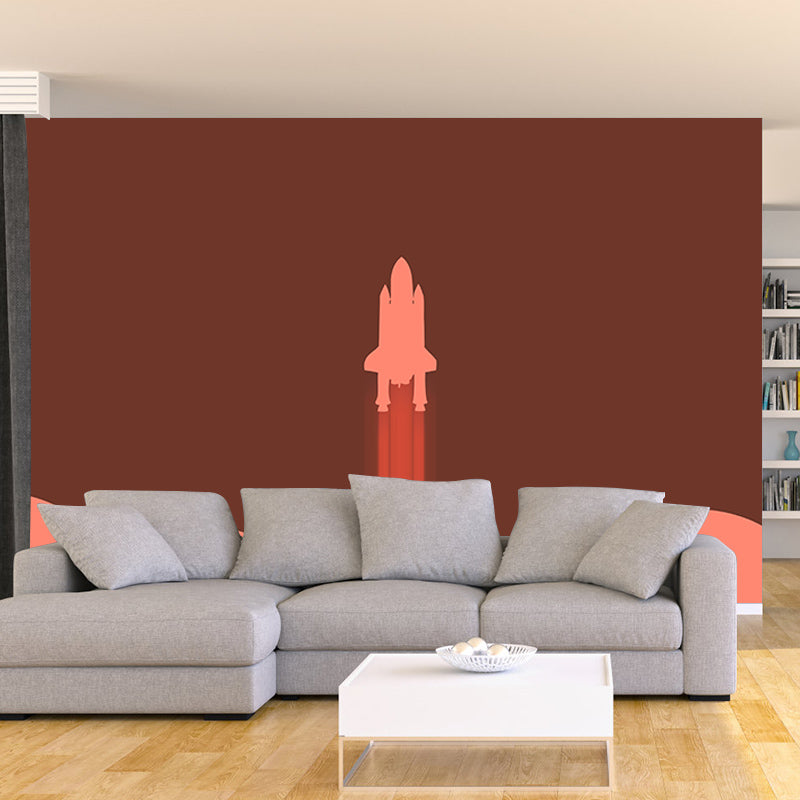 Children's Room Decoration Space Wallpaper Mural Creative Universe Wall Covering