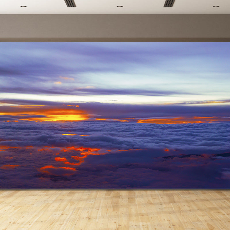 Cloudscape Stain-Proof Wall Art for Home, Customer Size, Waterproofing