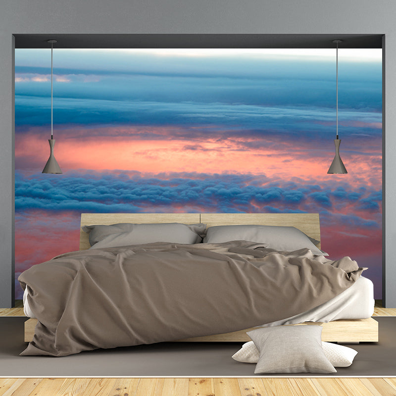 Cloudscape Stain-Proof Wall Art for Home, Customer Size, Waterproofing