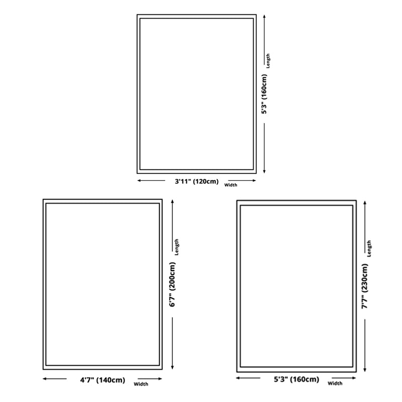 Leisure Area Carpet Funky Washable Area Rug Stain PVC Resistant Carpet for Home Decor