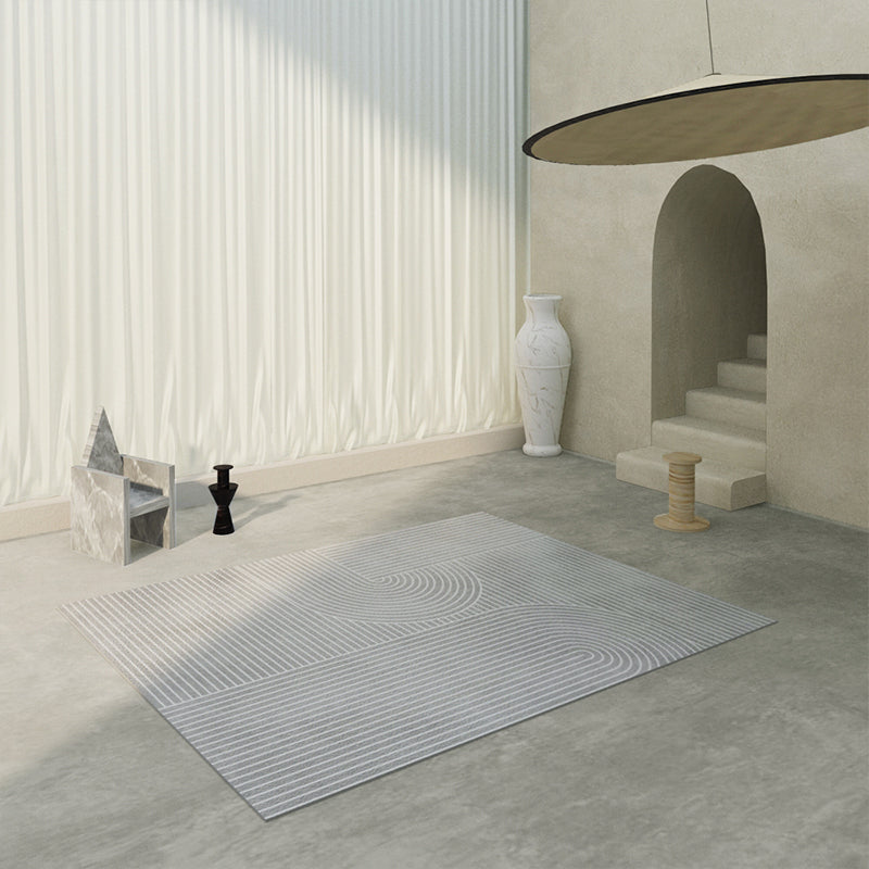 Artistical Indoor Rug Modern PVC Carpet Stain Resistant Area Rug for Living Room