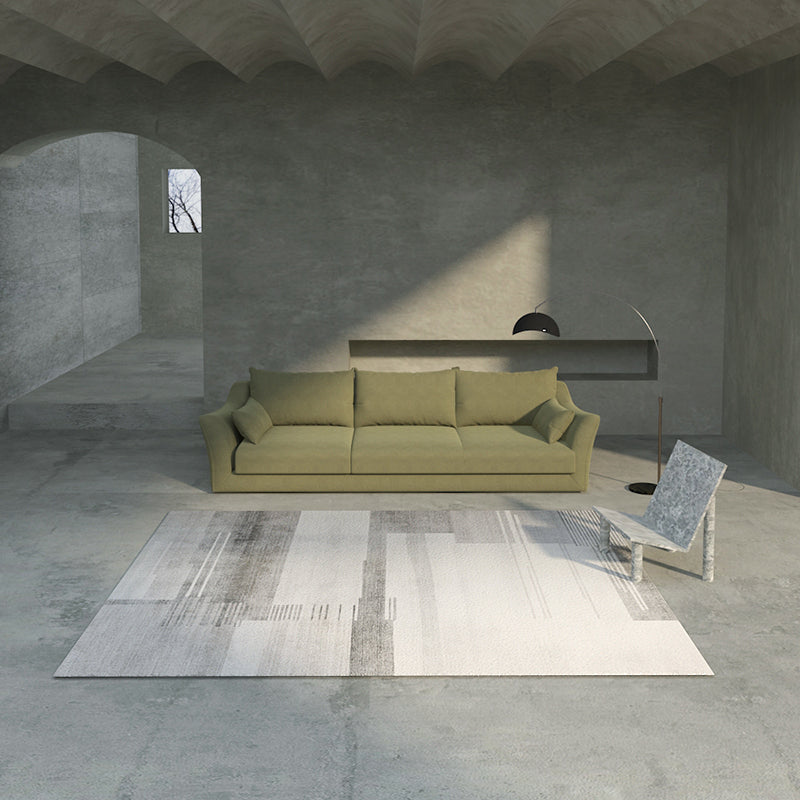 Artistical Indoor Rug Modern PVC Carpet Stain Resistant Area Rug for Living Room