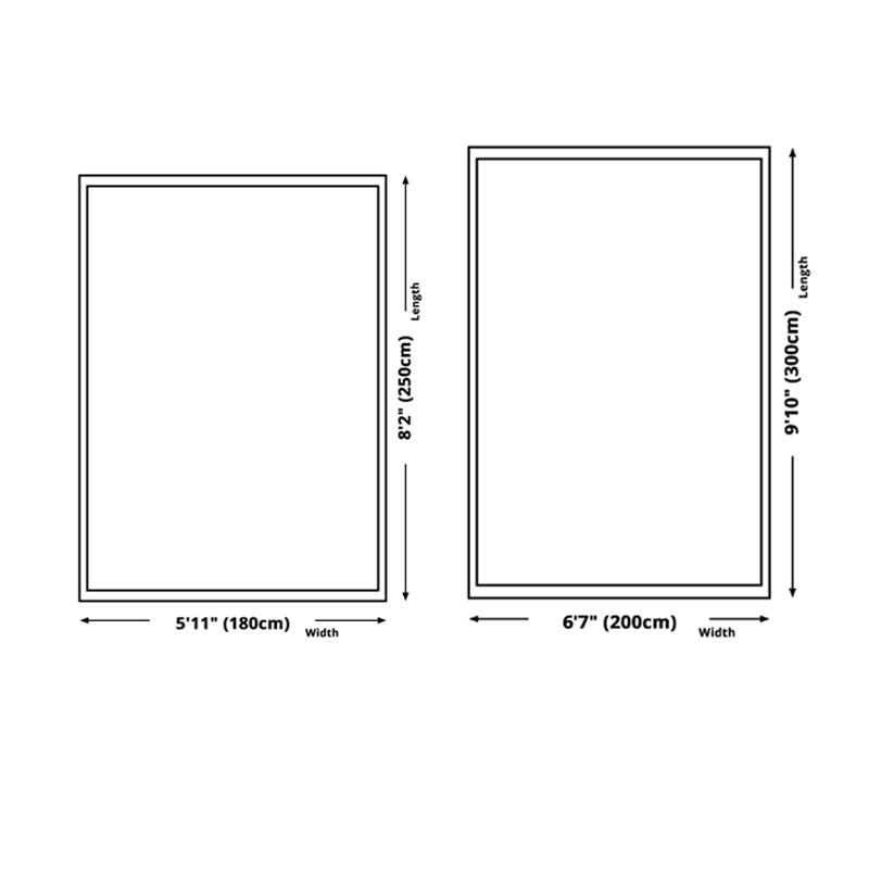 Artistical Indoor Rug Modern PVC Carpet Stain Resistant Area Rug for Living Room