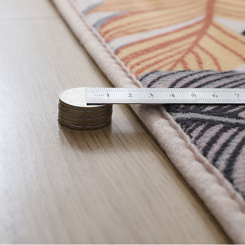 Moderner Schatten-Teppich-Polyester-Teppich nicht rutschfestem Innenteppich für die Heimdekoration