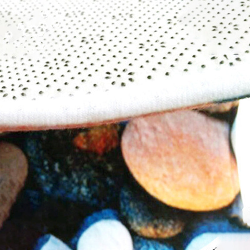 Light Modern Rug Polyester Santa Claus Area Rug Non-Slip Backing Rug for Drawing Room