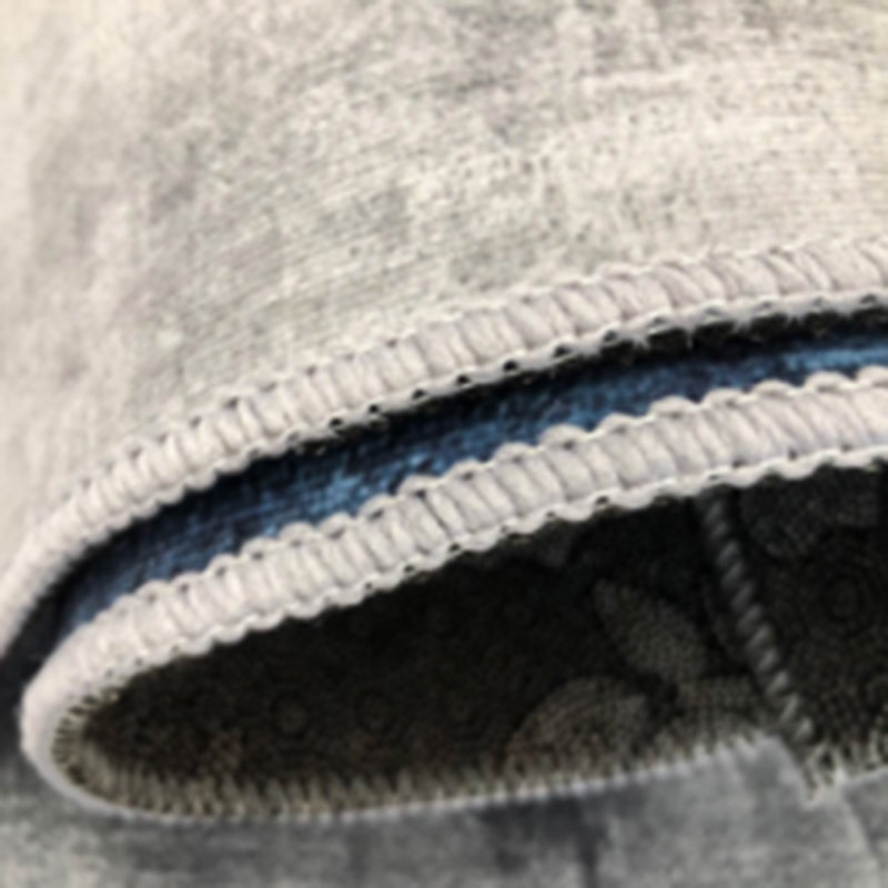 Yellow Geometric Print Area Rug Modern Polyester Area Carpet Non-Slip Backing Rug for Living Room