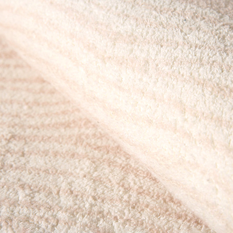 Simplicity Line Design Rug Leisure Round Area Rug Polyester Anti-Slip Carpet for Home Decor