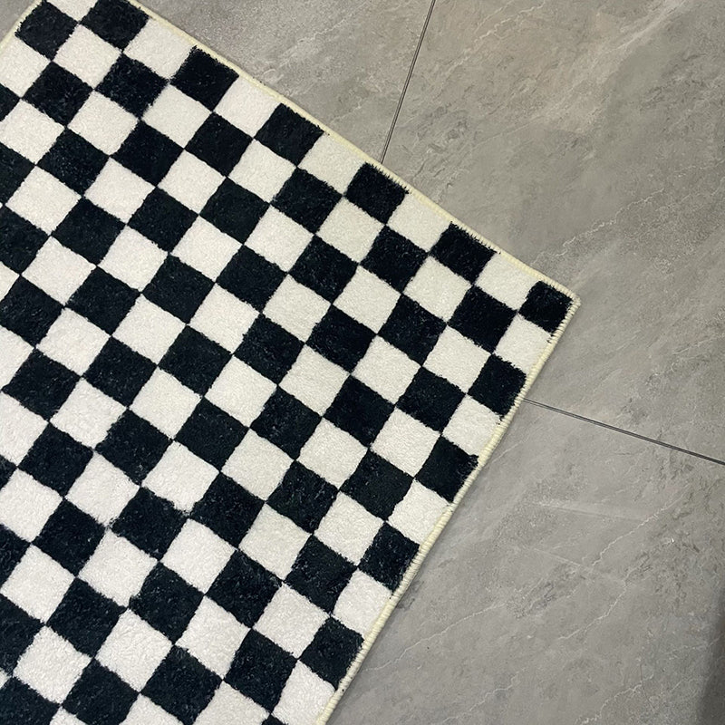 Contemporary Polyester Carpet Washable Indoor Rug Stain Resistant Area Carpet for Living Room