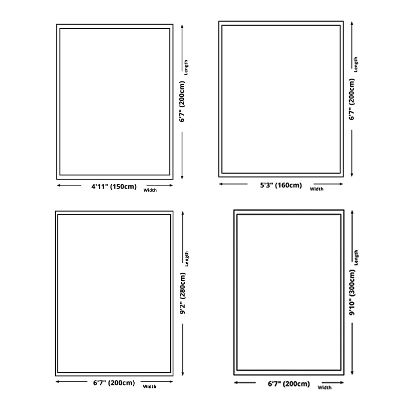 Dark Red Carpet Polyester Graphic Carpet Washable Area Carpet for Living Room