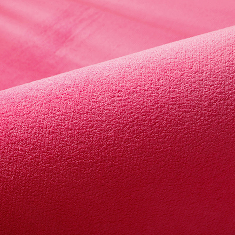 Tapis contemporain solide à shag en polyester
