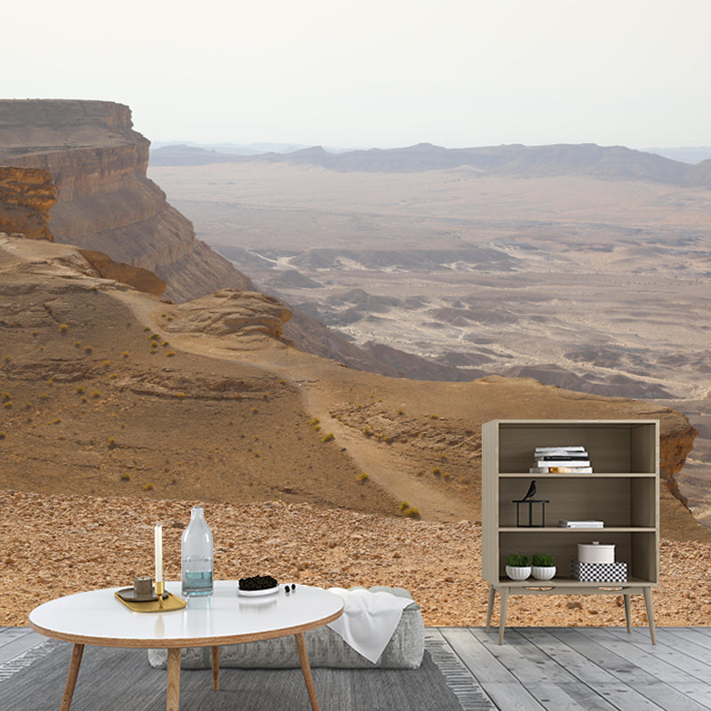 Customized Barren Desert Mural Environment Friendly for Sleeping Room Bedroom