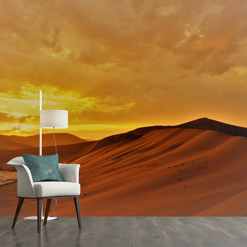 Contemporary Desert Mural Wallpaper Home Decorations for Kitchen Living Room