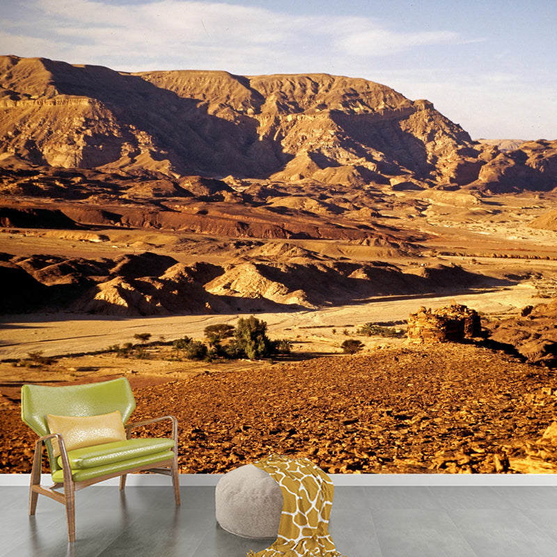 Contemporary Desert Mural Wallpaper Home Decorations for Kitchen Living Room