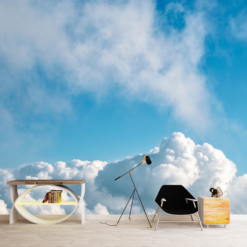 Beautiful Cloud Mural Wall Paper Home Decorations for Kitchen Living Room
