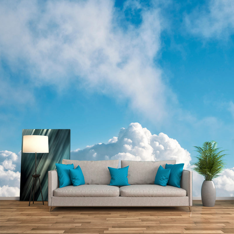 Beautiful Cloud Mural Wall Paper Home Decorations for Kitchen Living Room