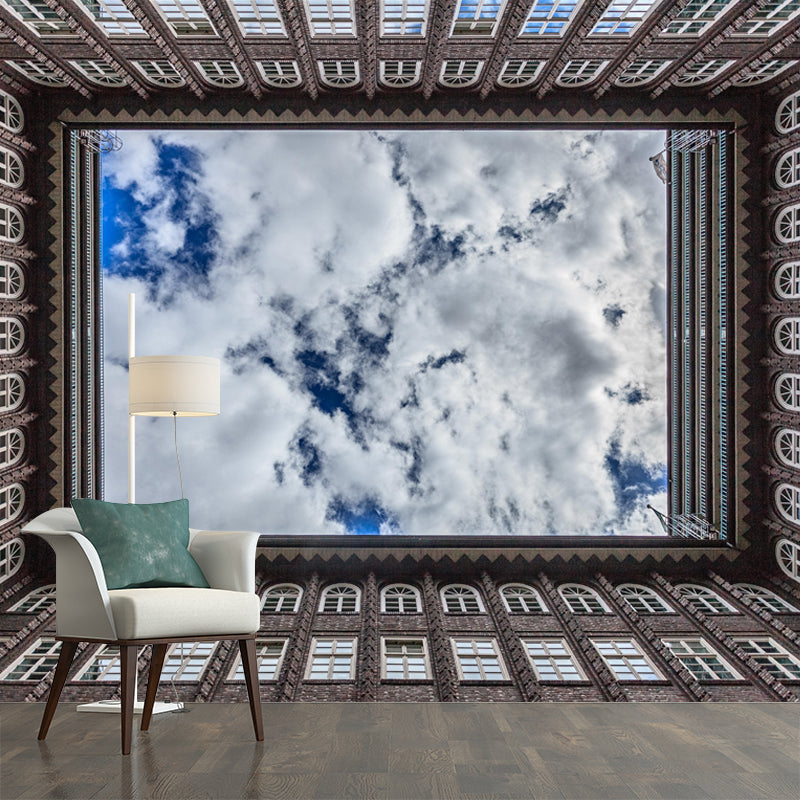 Beautiful Cloud Mural Wall Paper Home Decorations for Kitchen Living Room