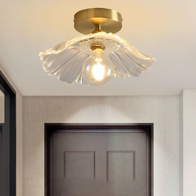 Flower Flush Mount Ceiling Lighting Fixture Contemporary Flush Mount Ceiling Light
