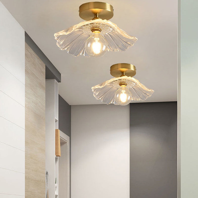 Flower Flush Mount Ceiling Lighting Fixture Contemporary Flush Mount Ceiling Light