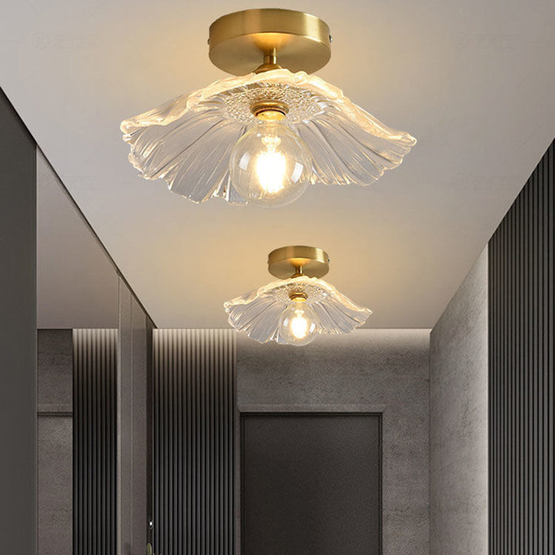 Flower Flush Mount Ceiling Lighting Fixture Contemporary Flush Mount Ceiling Light