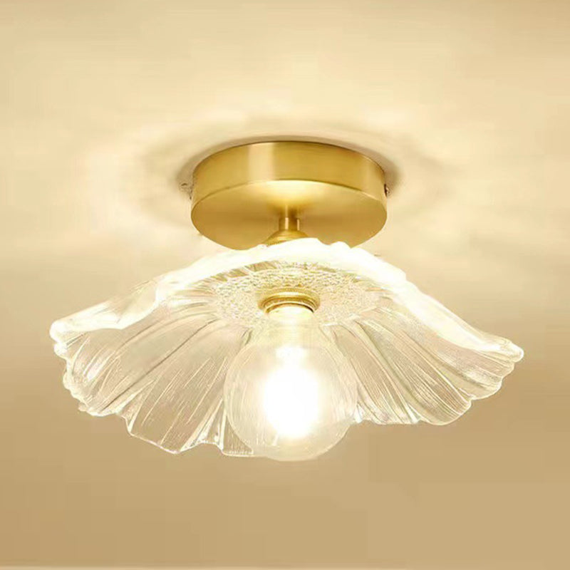 Flower Flush Mount Ceiling Lighting Fixture Contemporary Flush Mount Ceiling Light