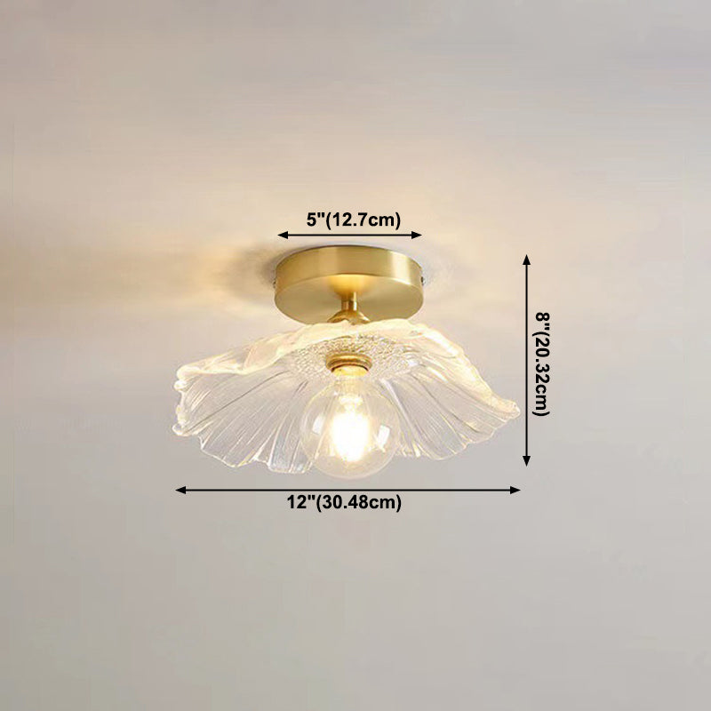 Flower Flush Mount Ceiling Lighting Fixture Contemporary Flush Mount Ceiling Light