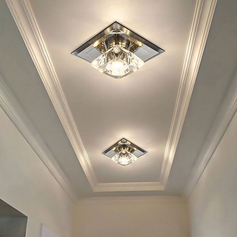 Geometric Flush Mount Light Close to Ceiling Lighting Fixture Modern Flush Mount Ceiling Light