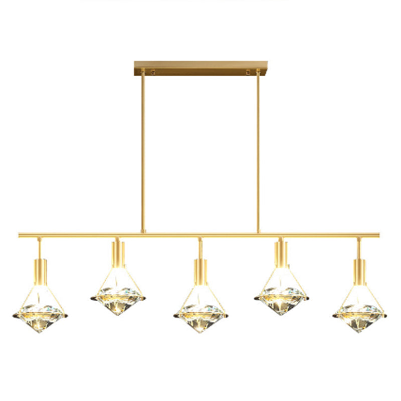 5 luminaire d'île de cône lumine