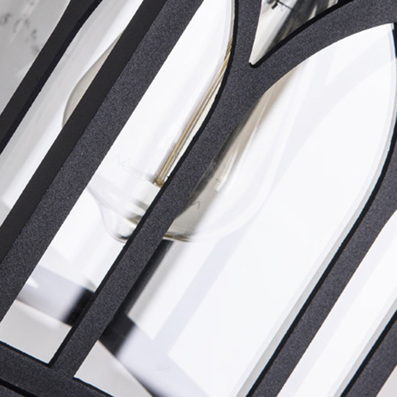 Aluminiumlegierung Wandlampenleuchte Industrie im Freien Quadratleuchte im Freien