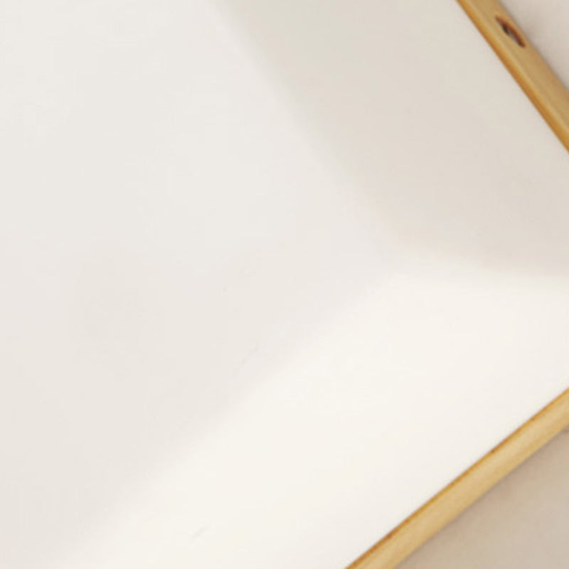 Glass Log Color Wall Lamp in Modern Concise Style Wooden Rectangular Wall Light without Decorations