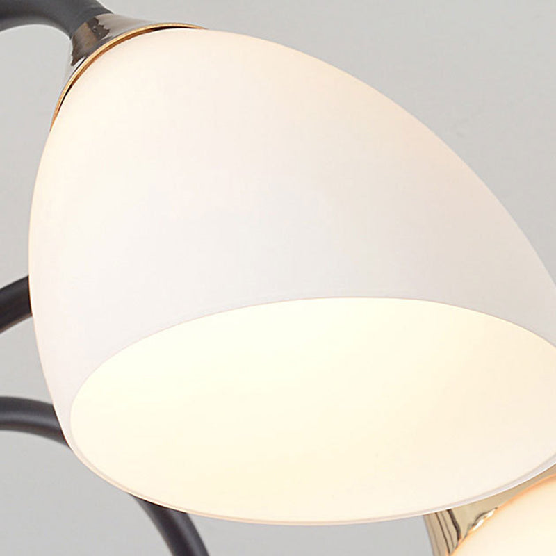 Accesorios de iluminación de lámpara de araña de spray de estilo moderno kit de luz colgante de múltiples cabezas