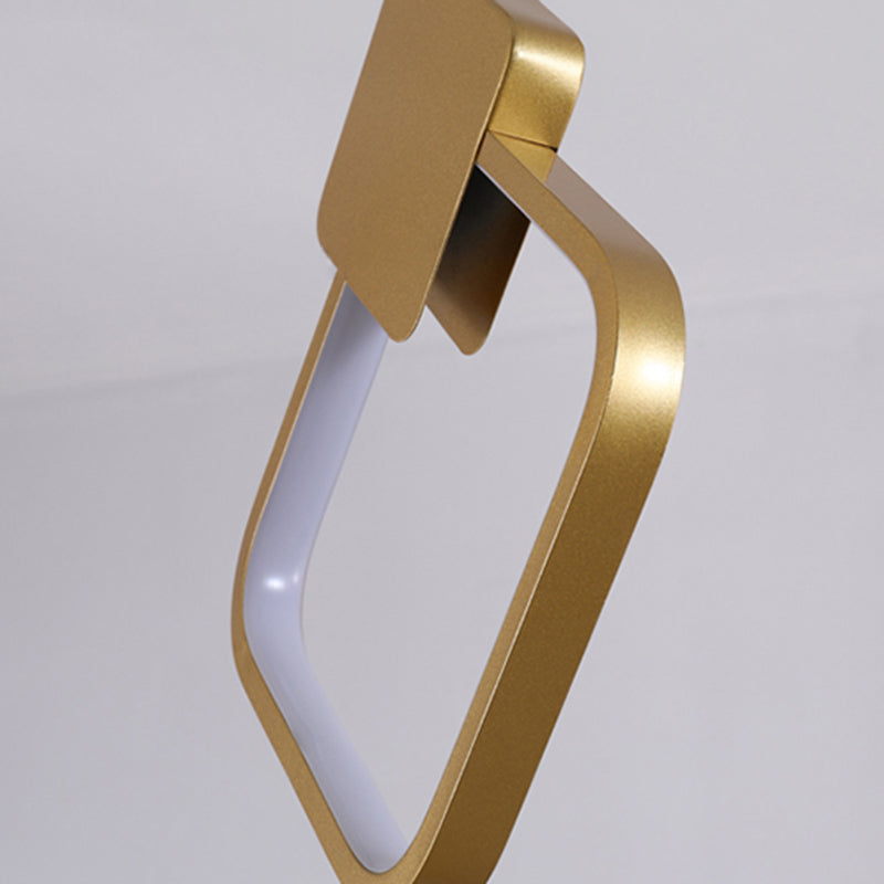 Modern Simplicity LED Indoor Hanging Lamp Aluminium Linear Pendant Light with Silicone Shade