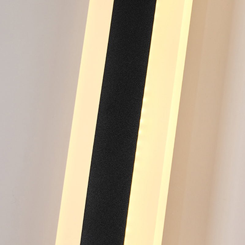 Rechthoek wandlicht moderne stijl led indoor buiten lijn vorm wandlamp armatuur