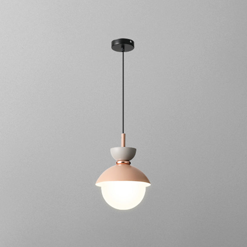 Nordic Macaron Pendant Light Modern Simple Style Hanging Lamp For Bedroom Dining Room
