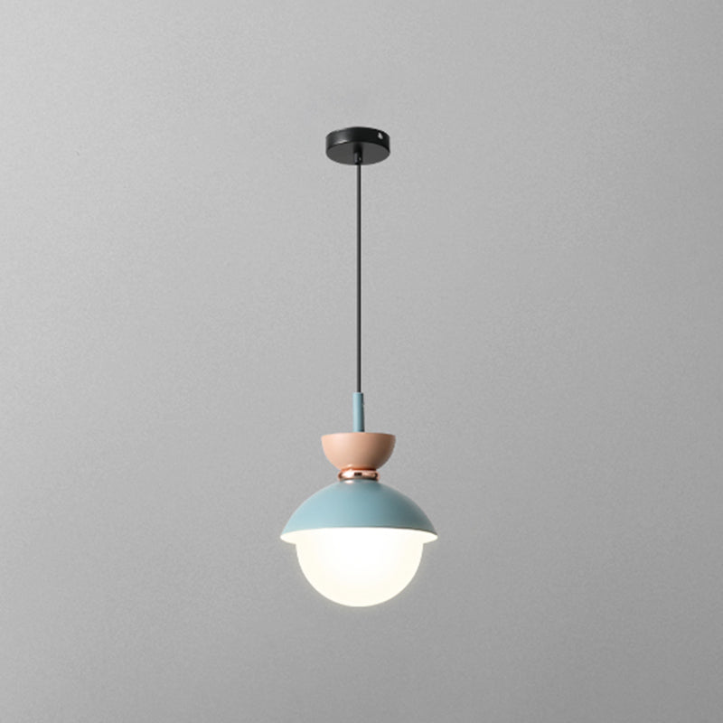 Nordic Macaron Pendant Light Modern Simple Style Hanging Lamp For Bedroom Dining Room