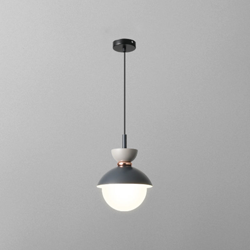 Nordic Macaron Pendant Light Modern Simple Style Hanging Lamp For Bedroom Dining Room
