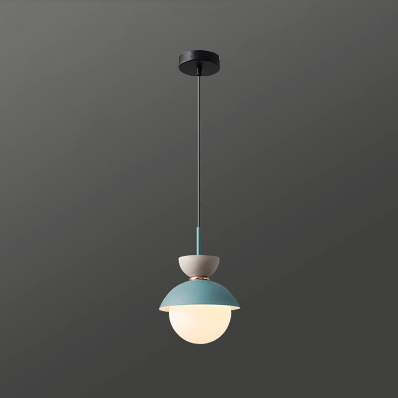 Nordic Macaron Pendant Light Modern Simple Style Hanging Lamp For Bedroom Dining Room