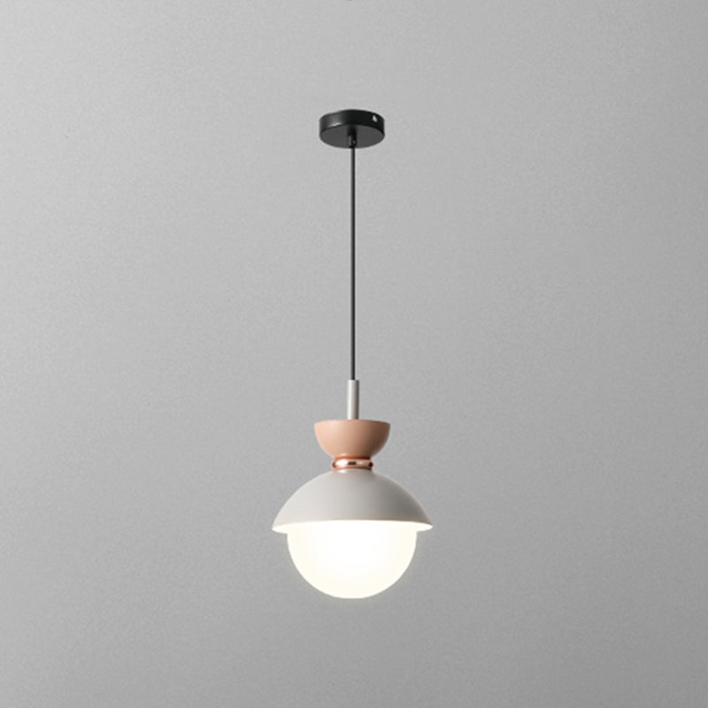 Nordic Macaron Pendant Light Modern Simple Style Hanging Lamp For Bedroom Dining Room