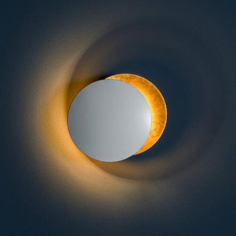 Lampada di scarico rotondo rotabile a filo a filo a filo con appunti di scarico per camera da letto