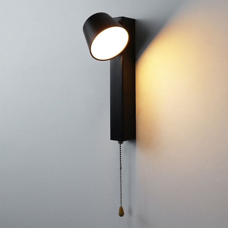Rotatable LED Reading Lamp Contemporary Simplicity Wall Sconce Light Fixture for Bedroom