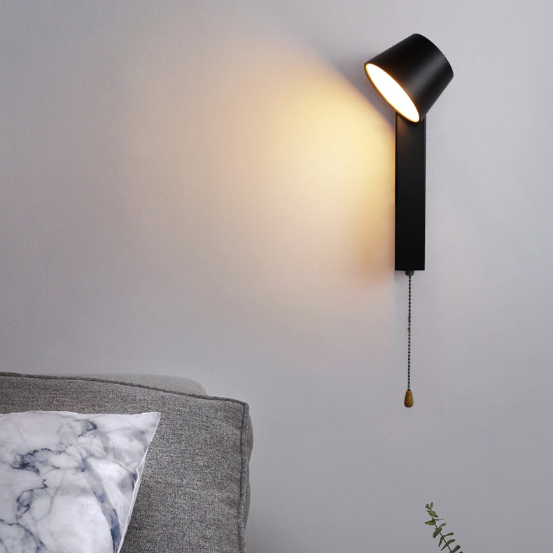 Rotatable LED Reading Lamp Contemporary Simplicity Wall Sconce Light Fixture for Bedroom