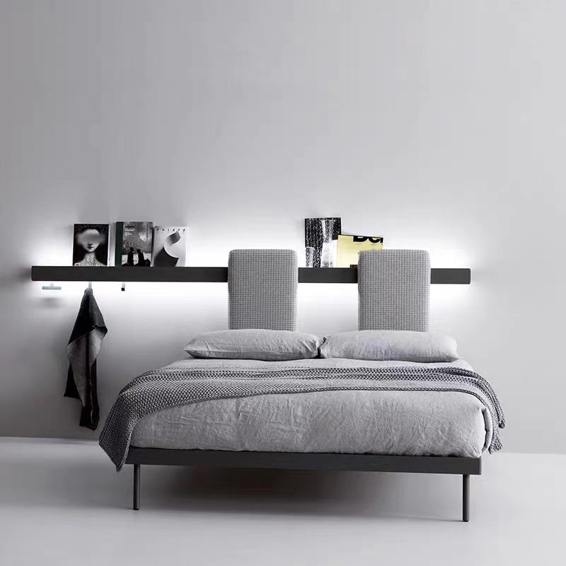 Rechteck Wandleuchte moderne LED -LED -Schlafzimmer -Wandlampenvorrichtung (ohne Ornamente)