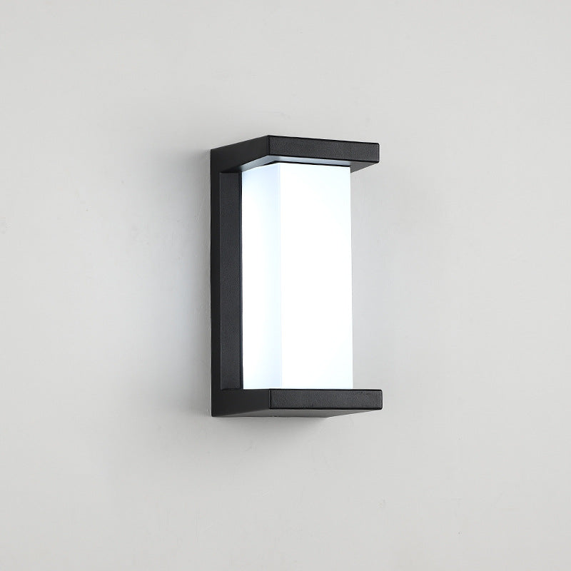 Lámpara de montaje de pared acrílica de 1 luce