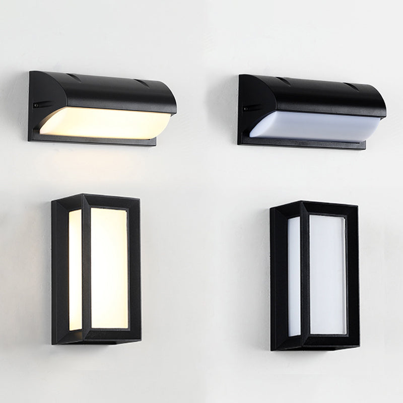 Lámpara de montaje de pared acrílica de 1 luce