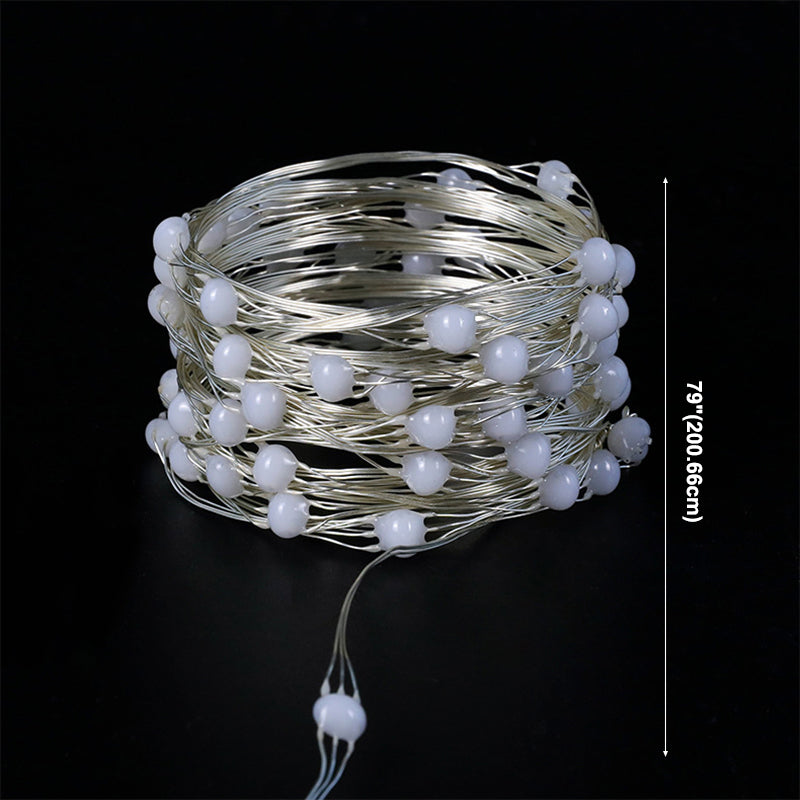 Modern Symphony LED Silver Wire Global Rope Light for Christmas Tree Decorate