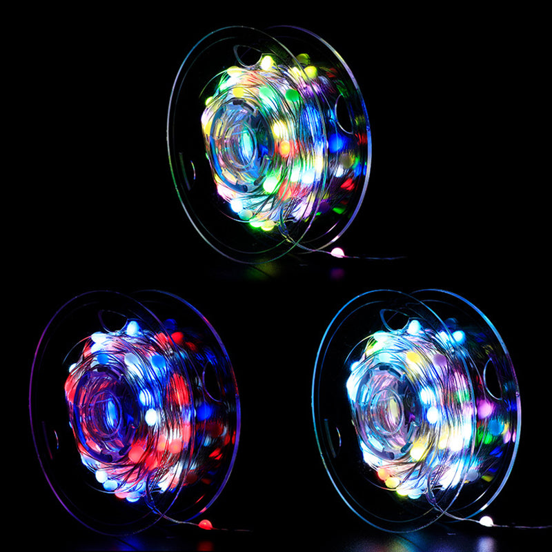 Modern Symphony LED Silver Wire Global Rope Light for Christmas Tree Decorate