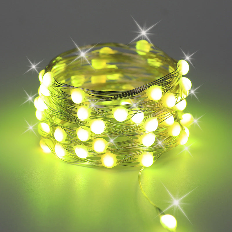 Modern Symphony LED Silver Wire Global Rope Light for Christmas Tree Decorate