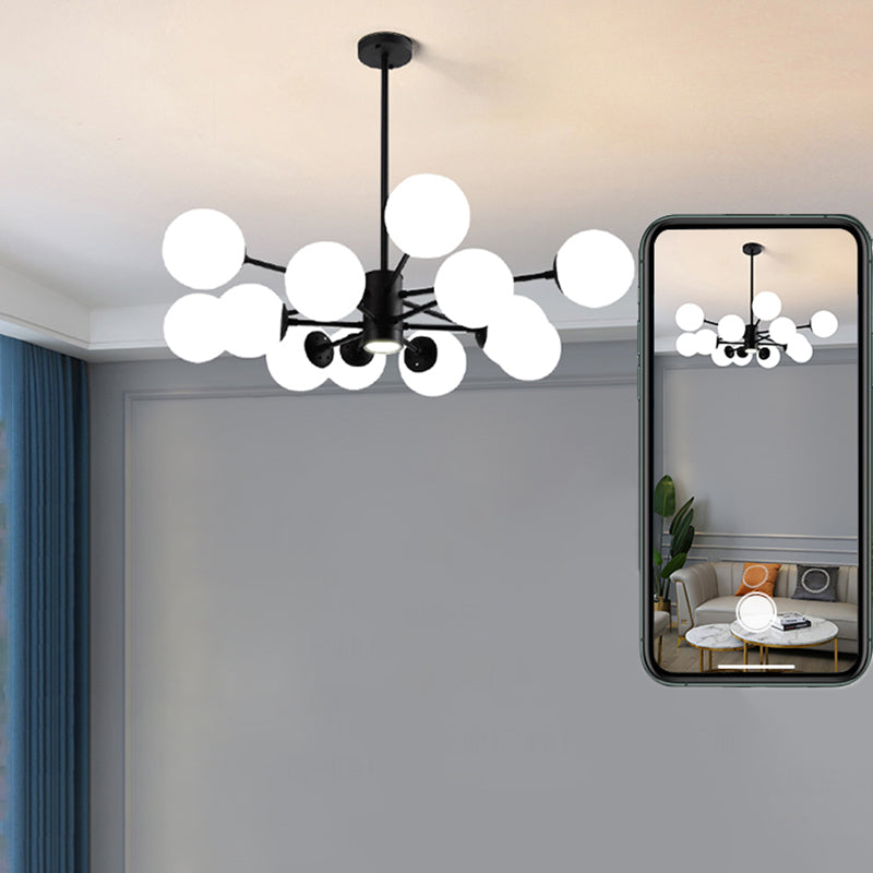 Modern licht luxe eenvoudige stijl led hangsel kroonluchter licht voor woonkamer eetkamer slaapkamer