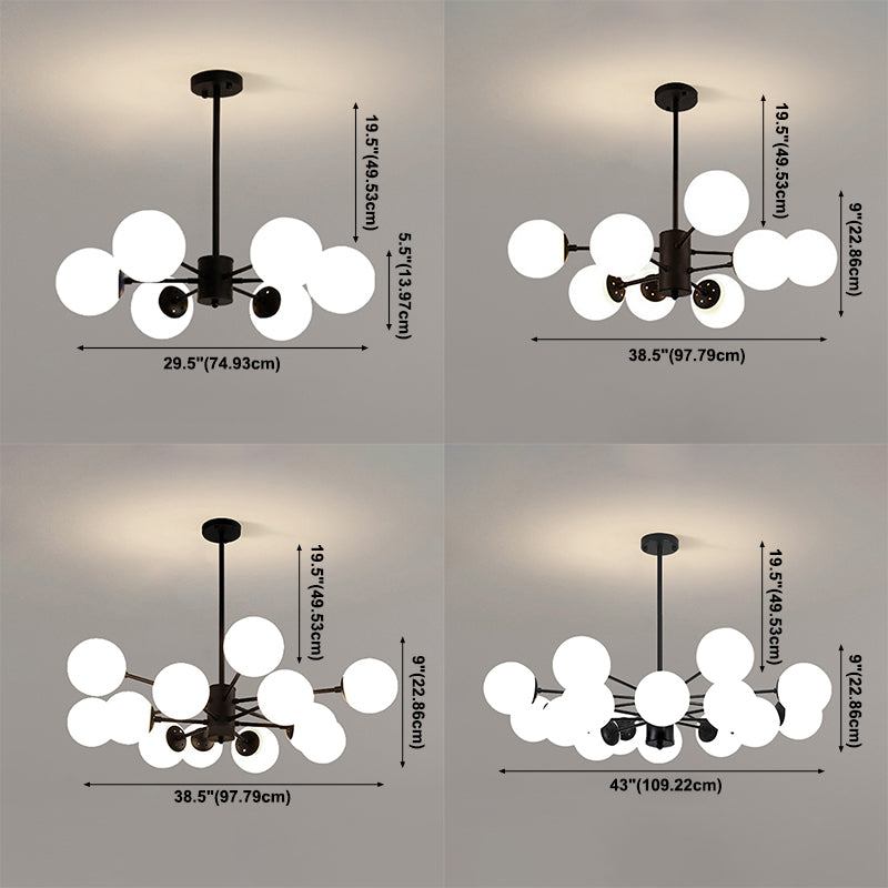 Modern licht luxe eenvoudige stijl led hangsel kroonluchter licht voor woonkamer eetkamer slaapkamer