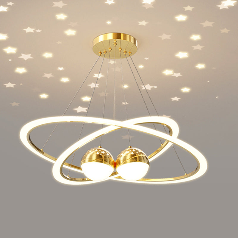 Luz nórdica moderna Luz LED LED LED LEDELIER para el comedor Rala de estar de dormitorio